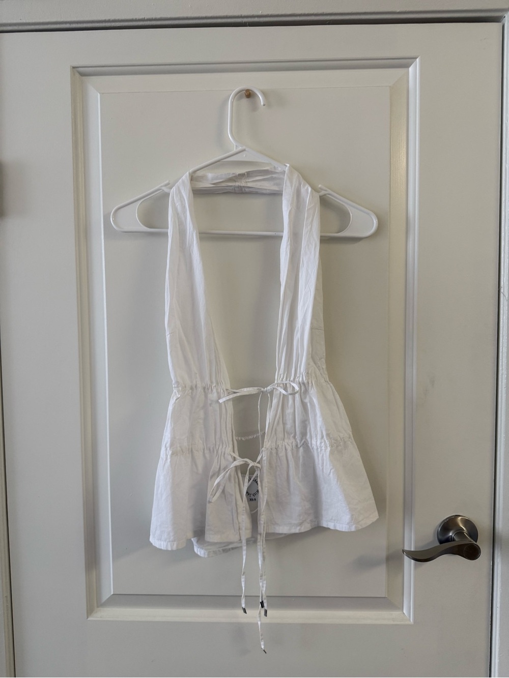 With Jean Lindos Top in White (Size XS/S)